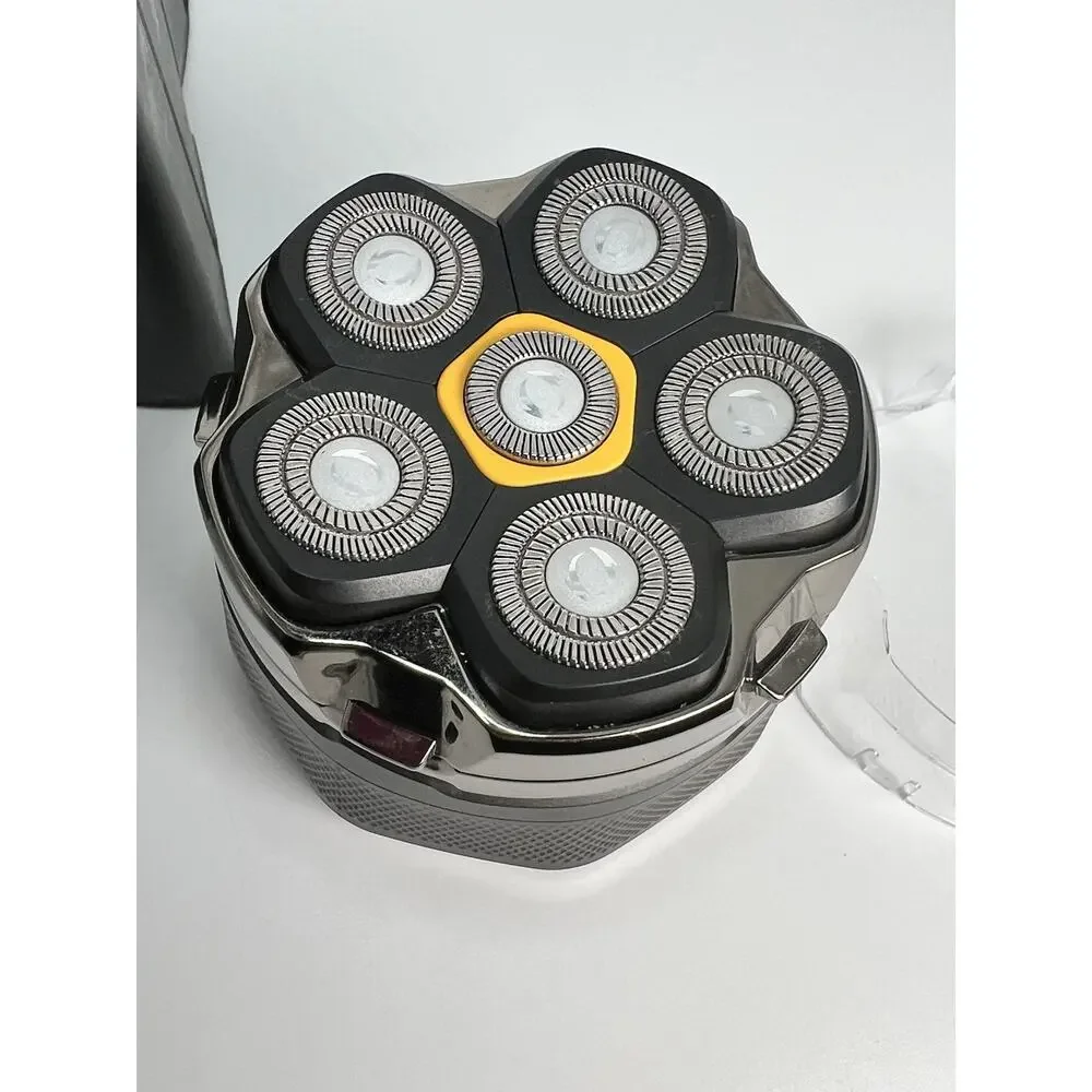 Electric Head Shaver For Men Bald 6D Floating Head Compact Model FK-8750